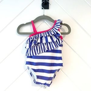 Baby Ruffle Accent One Piece Swimsuit